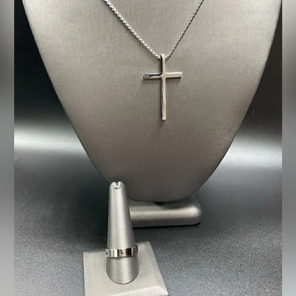Custom Set - Cross Series Necklace/Ring
